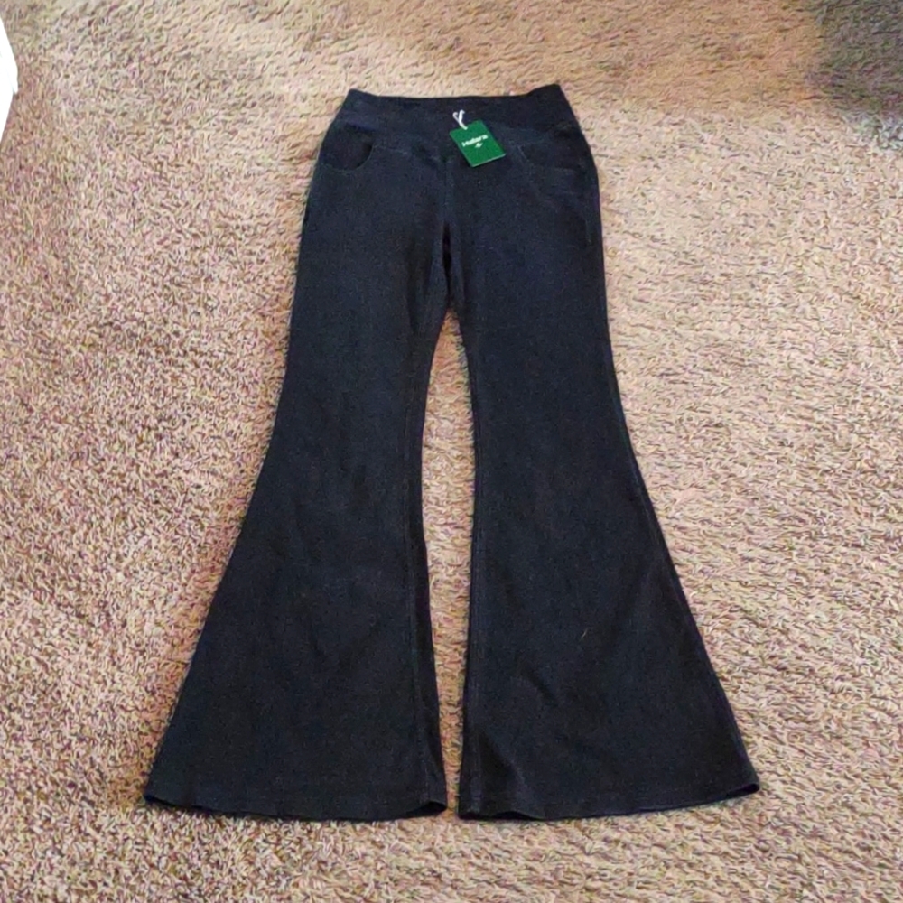 NWT Halara black pull on pants size small tall